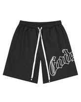 Godspeed OG Logo Nylon Shorts Black/White