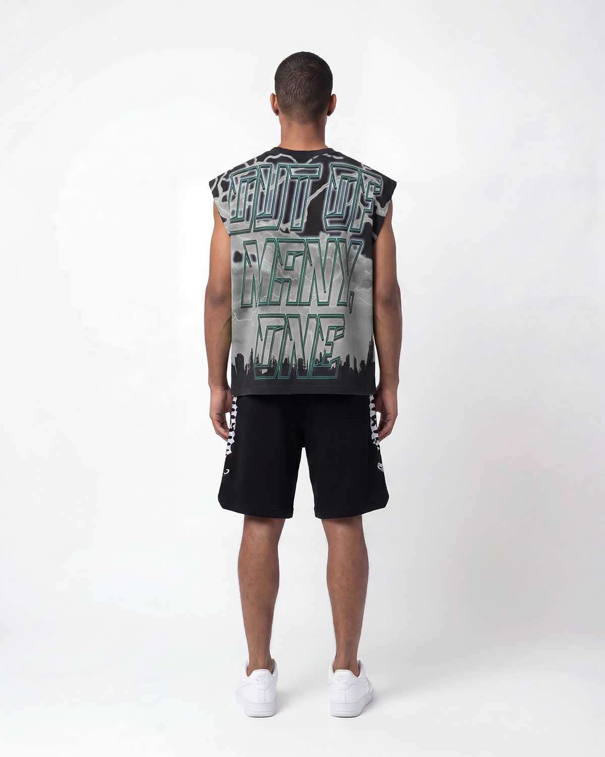Godspeed Voltage Sleeveless Tee Black/Wolf Grey